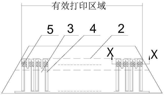 拼接式热敏打印头用基板及热敏打印头的制作方法