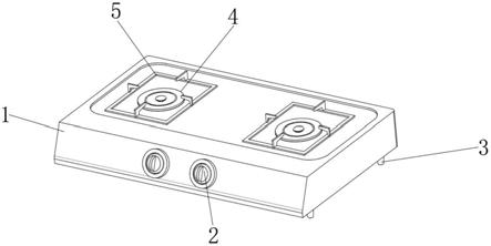 天然氣等氣體燃料進行直火加熱的廚房用具,燃氣灶又叫煤氣灶,爐盤