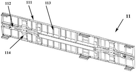 铁路货车的底架单元和车体框架的制作方法