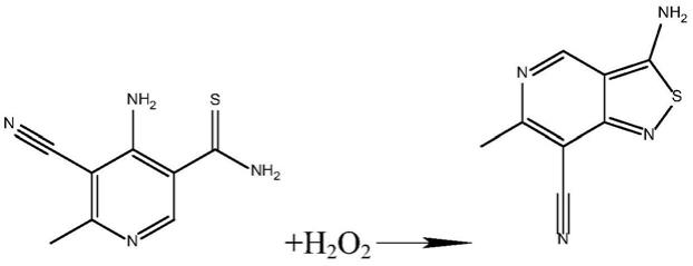 一种3-氨基-6-甲基-7-氰基异噻唑并[4，3-c]吡啶的制备方法与流程
