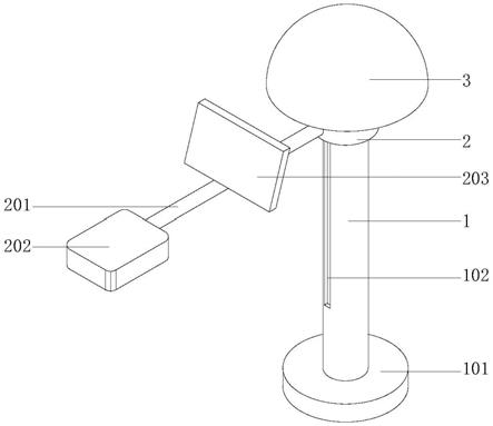 一種多能互補式便於維修的太陽能路燈的製作方法