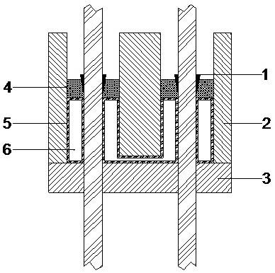 锚索束钢绞线间应力和变形协调构件及使用方法