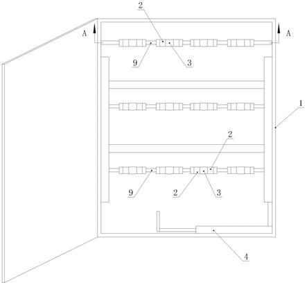 一种化工实验用器皿柜