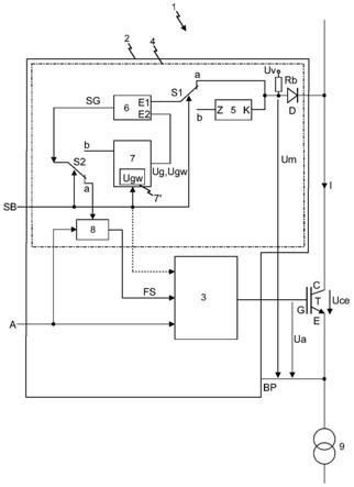 功率半导体电路和参数化功率半导体电路控制装置的方法与流程