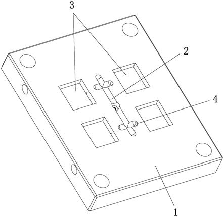 一种塑胶模具进胶结构的制作方法