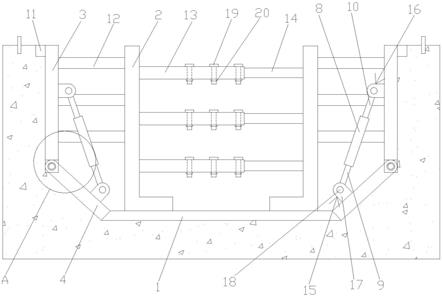 一种地铁车站矮边墙模板的制作方法