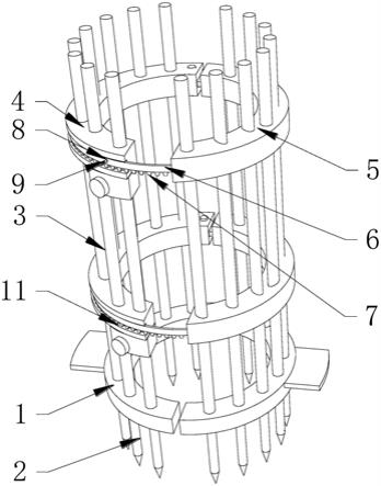 一种园林绿化施工用苗木成长限位装置的制作方法