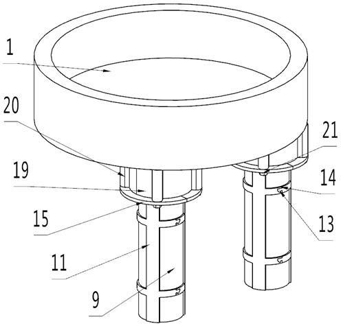 一种太阳能工程用防冻的接线安装结构的制作方法