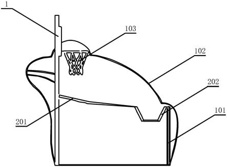 篮球机玩具的制作方法