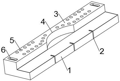 一种线切割机床用辅助桥板的制作方法