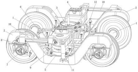 高动态性能铁路货车转向架的制作方法