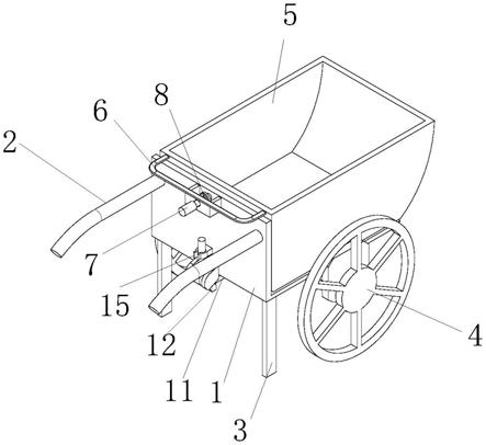 一种建筑施工用推车的制作方法