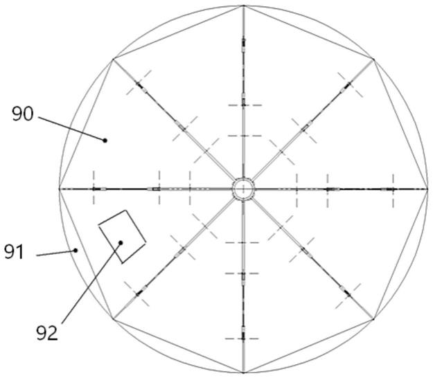 一種發(fā)動(dòng)機(jī)進(jìn)氣道內(nèi)用的傘狀保護(hù)裝置的制作方法