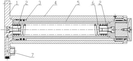 一种弹簧自复位油缸的制作方法