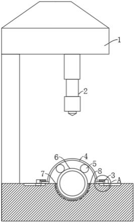 一种船舶建造用钢管钻孔装置的制作方法