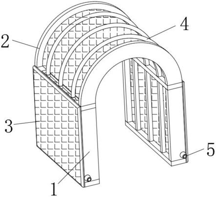 一种小净距大断面节理岩体地铁隧道支护结构的制作方法