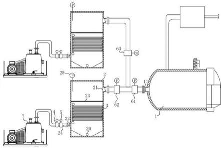 一种生产弹力纬纱的管纱定型机冷却系统的制作方法