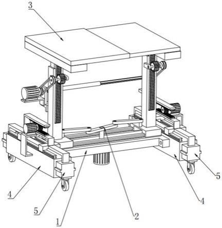 一种缝纫机机架的升降传动装置的制作方法