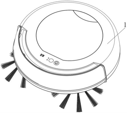 扫地机器人的画法图片