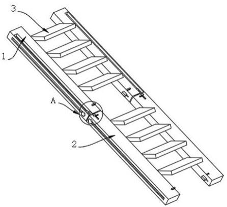 一种钢结构直跑楼梯的制作方法