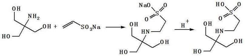 一种2-[[三(羟甲基)甲基]氨基]乙磺酸的制备方法与流程