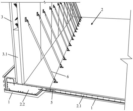 一种夹心剪力墙与底板连接节点的施工方法与流程