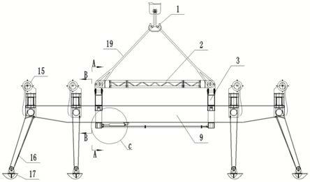 一种可调节重心的大型吊具的制作方法