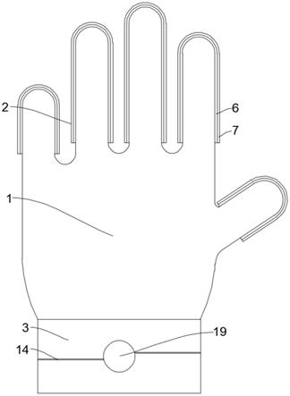 一种防污耐磨天然橡胶皮革手套的制作方法