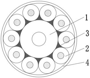 一种复合超高分子绳芯的制作方法