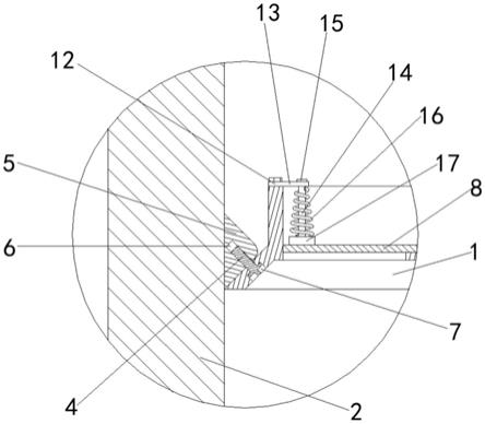 一种便于轿顶安装围挡的电梯的制作方法