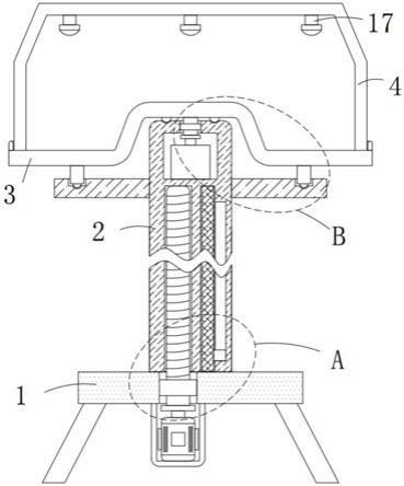 一种可调的建筑学模型展示架的制作方法