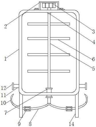 一种多功能石油固井立式水罐的制作方法