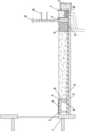 一种带预制模块池的空中覆土庭院的制作方法