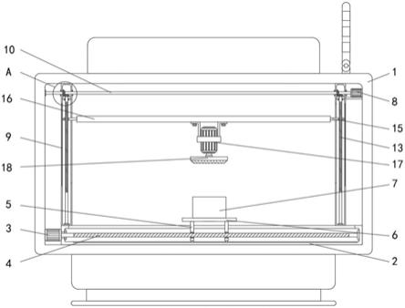 一种五金模具标准件加工用安全的3D打磨机的制作方法