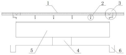 載板玻璃劃線掰斷裝置的制作方法