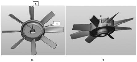 一种冷却风扇用整体叶轮加工工艺的制作方法