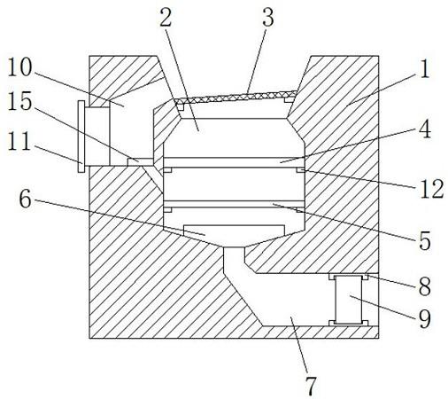 一种建筑设计屋顶排水口防堵塞装置的制作方法