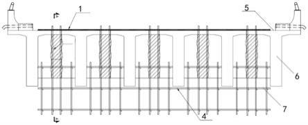 一种用于桥梁横隔板结构施工用的简易排架的制作方法