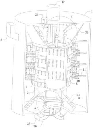 一种航空陶瓷工件上釉用釉浆分离设备的制作方法