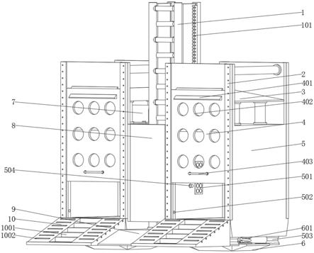 一种具有防护结构的建筑工程用电梯的制作方法
