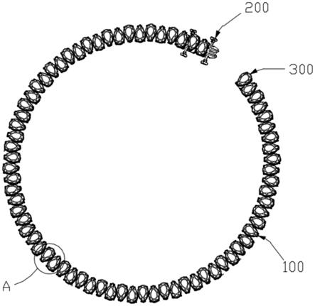 一种圆颈项链的制作方法