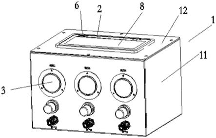 齿轮涂油机控制盒的制作方法