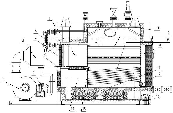 蒸汽锅炉解剖图图片