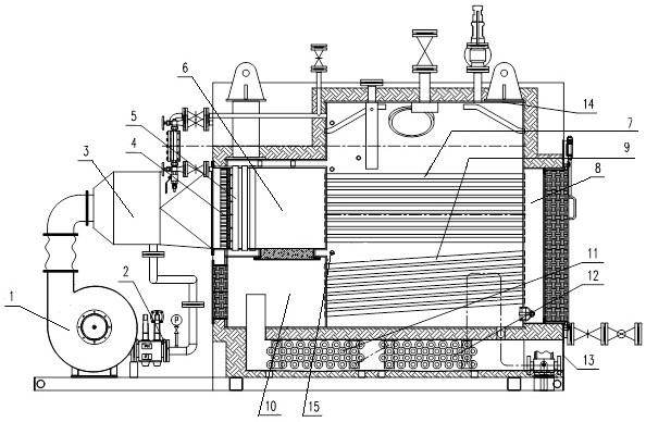 卧式锅炉结构图解图片