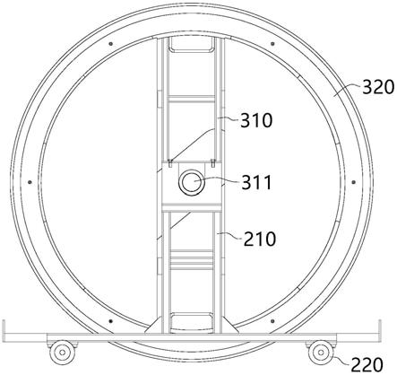 一种模拟太空失重环境行走体验装置的制作方法