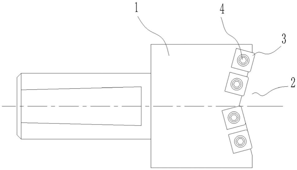 一种轴类零件端面角度直接成型刀具的制作方法