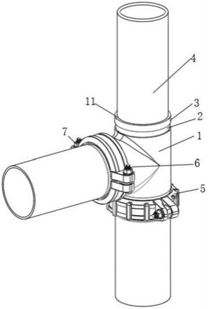 一种建筑施工用钢管铰接机构的制作方法