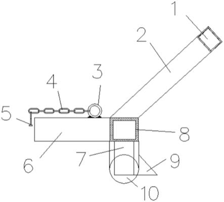 一种井盖拆卸专用工具的制作方法