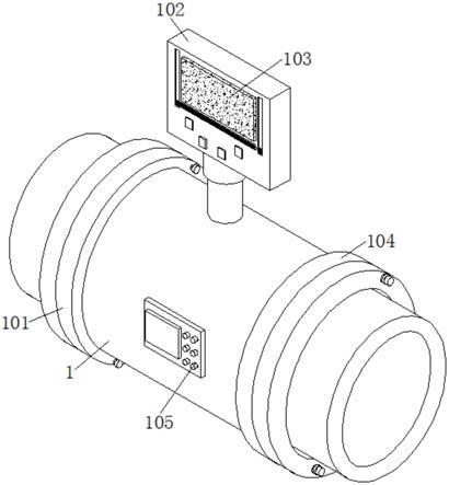 一种工业生产水体消耗用流量监测装置的制作方法