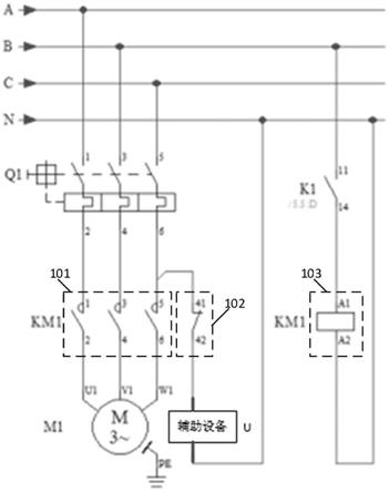 电机的供电控制电路及其辅助设备的供电控制电路的制作方法